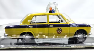 DeAGOSTINI Soviet Toy Car Traffic Police VAZ- ВАЗ 2101 Scale 1:43 • $40