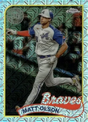 2024 Topps 1989 SILVER PACK CHROME T89C-72 Matt Olson Atlanta Braves • $2.25