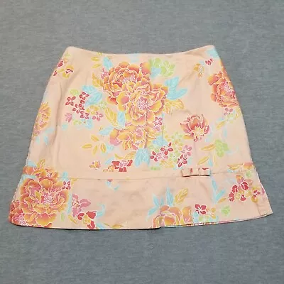 B Moss Stretch Skort Womens Size 5 Floral • $14.99