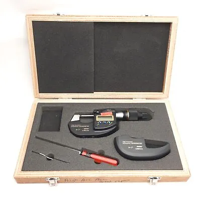 Mitutoyo 293-130 Sub-Micron Micrometer 1 /25mm Range .000005  / .0001mm • $650