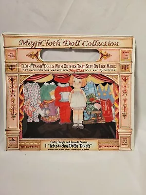 Vtg Magicloth Toy Collection Dolly Dingle And Friends Magnetic Paper Doll #1 • $18.99