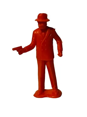 Louis Marx Untouchables Capone Mob Robber Toy Soldier Plastic Figure RED Mask Us • $23.96