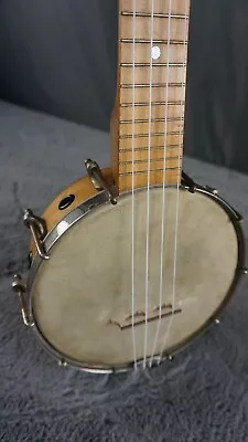 Gretsch Clarophone Banjo Ukulele Banjolele 1920s - Natural Maple • $399