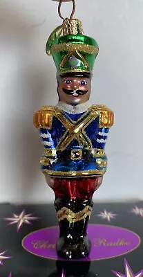 Christopher Radko Nutcracker Gem Ornament Marshall Fields Exclusive • $34