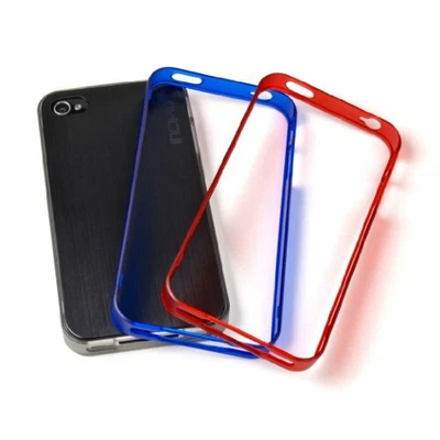 £11.52 • Buy Incipio Trilogy Bumpers For IPhone 4/4S (Pack Of 3) - Black/Red/Blue