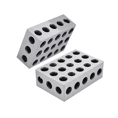 Netuera 2-4-6 Blocks Matched Pair Hardened Steel 23 Holes (2x4x6) 1 Pair Ultr... • $123.40