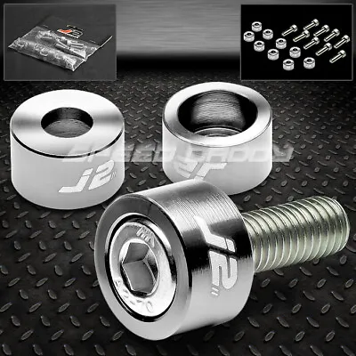 J2 Aluminum Jdm Header Manifold Cup Washer+bolt Kit For Db Dc2 Dc5 Cl Ap1 Silver • $9.97