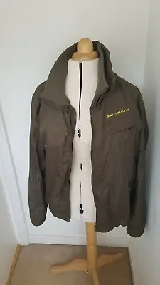 £30 • Buy 55 Soul Waterproof Jacket - X Large - Khaki & Lime Green - Excellent Condition 