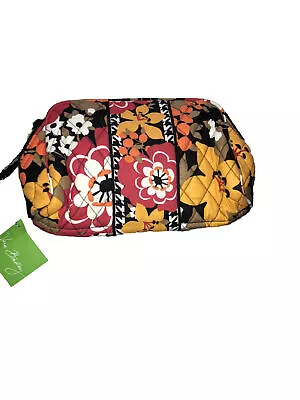 Vera Bradley Wedge Cosmetic Bag Bittersweet NWT • $19