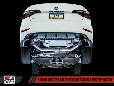 AWE Tuning Track Edition Exhaust For 18-19 Volkswagen Jetta GLI Mk7 • $895