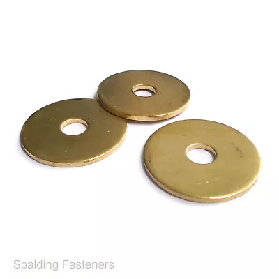 M3 M4 M5 M6 Solid Brass Penny Repair Washers Mudguard Washer • £37.16