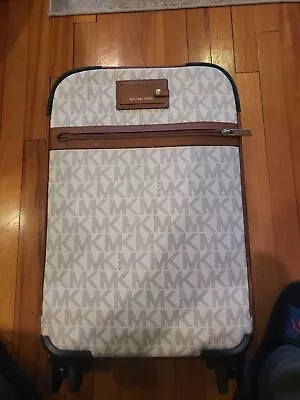 Michael Kors Logo Rolling Travel Trolley Suitcase Carry On Bag -  • $180