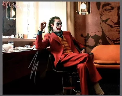 The Joker Photo 8x10 Joaquin Phoenix 2021 SIGNED Certified CSA COA DC Films • $37