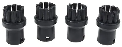 4 X Steam Cleaner Round Brush Nozzle For Karcher SC952 SC1002 C1052 SC1105 • £7.69