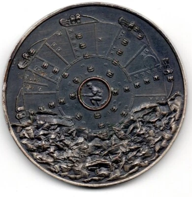 £15 • Buy Mersey Tunnel Medallion 1972 - Second Mersey Tunnel Kingsway Breakthrough 1972