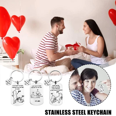 $2.95 • Buy Valentines Day Gift For Him Her Anniversary Present TO LOVE Keyring L2R5