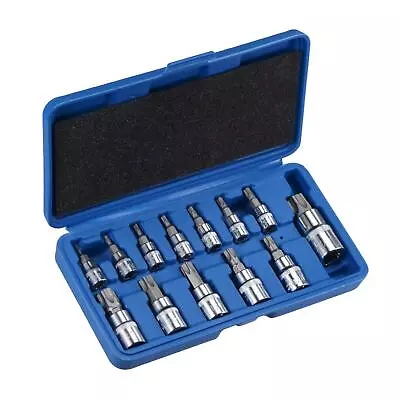 T8 - T70 Torx Bit Socket Set CR-V Bits & Sockets (For Hand Use Only) 13-Piece • $41