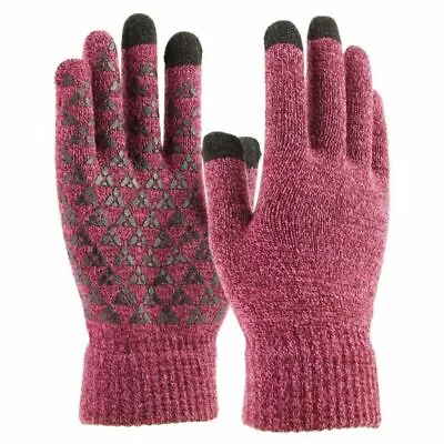 Winter Knit Gloves Touchscreen Warm Thermal Men Women Windproof Mittens Gloves • $6.82