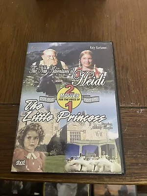 The New Adventures Of Heidi/The Little Princess (DVD 2004) A17 • $6.28