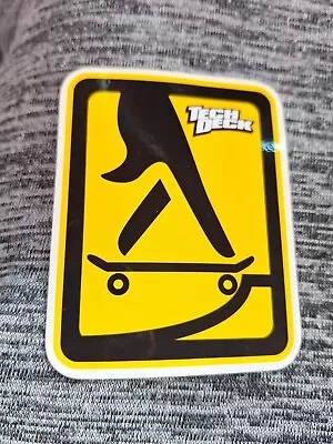 TECH DECK VINTAGE Skateboard Sticker. • $8