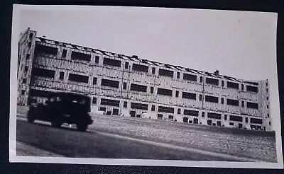 Antique B&W Privat Photo Of A Zeppelin Hangar Lakehurst USA • £9.65