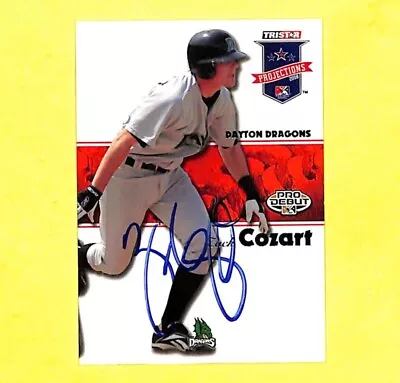 Zack Cozart Signed Auto Autograph 2008 Tristar Projections Card #143 Reds • $3.99