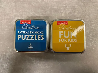 Christmas Trivia - Puzzles And Games - Set Of Two • £7.99