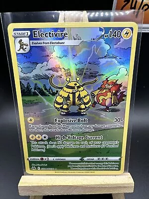 Pokémon TCG Electivire Crown Zenith: Galarian Gallery GG08/GG70 Holo Holo Rare • £2.75