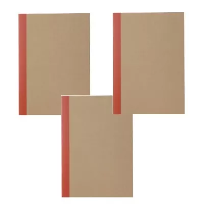 NEW Muji Notebook A5 Beige 30sheets Plain 3 Of Books Made In Japan • $10