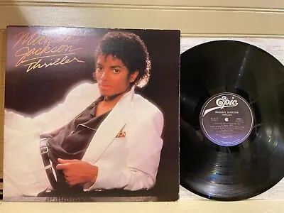 MICHAEL JACKSON -  THRILLER  38112 Epic 1982 Vinyl Lp N/M • $24.95