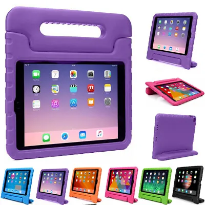 For IPad 5/6/7/8/9th Gen Air 2 Pro 9.7 10.5 Kids Shockproof EVA Case Stand Cover • $20.49