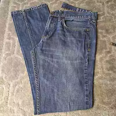 BULLHEAD DILLON SKINNY JEANS MENS SIZE 31x32 MEASURES 30x31.5 WHISKERING • $14.97