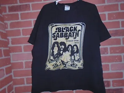 Black Sabbath Vintage 2004 World Tour 78 Mens Tshirt Adult 2xl • $29.99