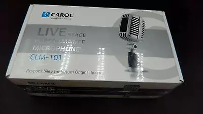 CAROL -- Classic Retro Dynamic Vocal Microphone - Old Vintage Style.-. • $98.99