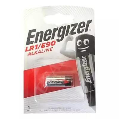 LR1 E90 N 910A MN9100  | ENERGIZER | Alkaline Battery | 1.5v | Single Pack Of 1  • £2.99