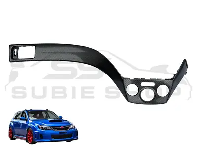 Subaru Impreza WRX STi RS Carbon Fiber Wrapped 08 - 14 G3 GH Dash Fascia Trim • $189.95