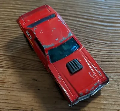 Red Hot Wheels 1974 Hong Kong Muscle Car Toy Vtg Rare • $40