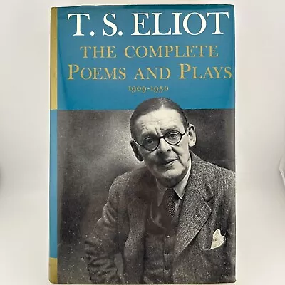 T.S. Eliot The Complete Poems And Plays 1909-1950 Hardcover BOMC 1971 • $8.99