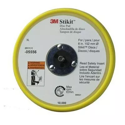 3M 05556 Stikit 6  X 3/8  X 5/16-24  External Low Profile Disc Pad (Pack Of 10) • $881.62