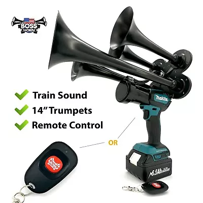 Makita Impact Drill Train Horn + Wireless Remote Control: BossHorn • $299