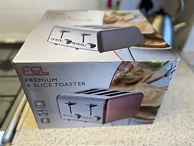 Egl Premium 4 Slice Toaster • £23