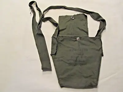 Vietnam War 1964 Us Military 100 Rd. Nato 7.62 Mm Ammo Pouch W/strap & Pin • $11.99