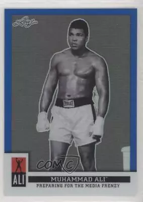 2016 Leaf Muhammad Ali Immortal Collection Metal Blue /50 Muhammad Ali #19 • $10.60