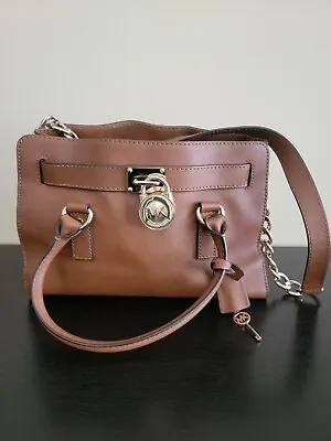 Michael Kors Hamilton Saffiano Leather Medium Satchel • $48