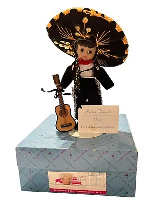 MADAME ALEXANDER MARIACHI DOLL IN BOX 8  INTERNATIONAL MEXICO 24100 Guitar & Hat • $69.99