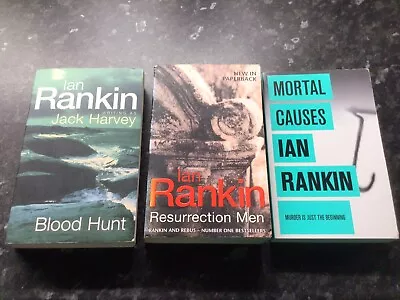 Collection Of 3 Ian Rankin Paperbacks • £2.49