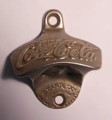 Vintage Coca Cola Starr X  Patd 1925  Cast Wall Mount Bottle Opener #3 • $32.99