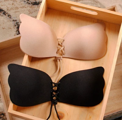 £3.99 • Buy Silicone Invisible Strapless Bra Stick On Push Up Gel Backless Bra