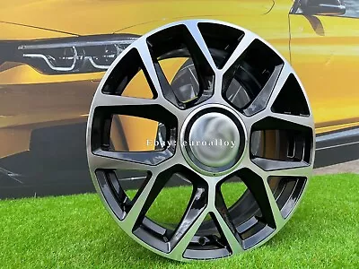 4 X 17 Inch 4X100 GTI Style Black Polished Wheels For VW UP GOLF Rims • $1565.10