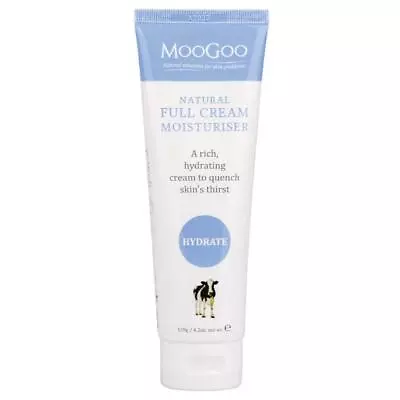 $19.94 • Buy MooGoo Natural Full Cream Moisturiser 120g - For Dry Skin - Adults & Children
